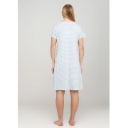 Блакитна домашня сукня Cotpark S,M,L в смужку 13346-01